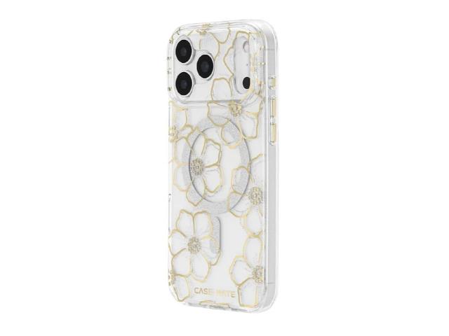 Case-Mate Floral Gem - iPhone 18 Pro - Gold