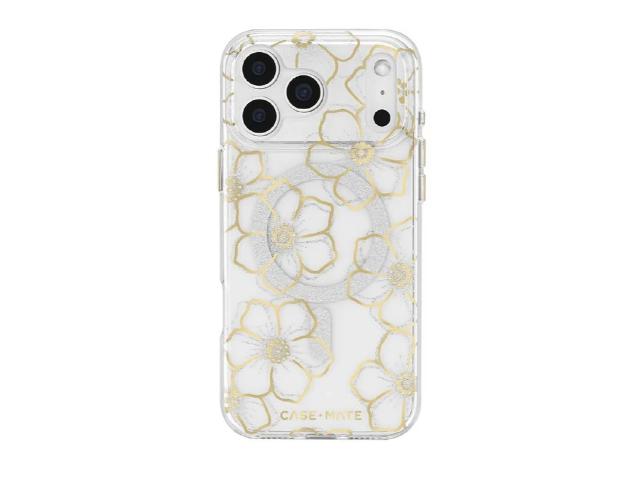 Case-Mate Floral Gem - iPhone 18 Pro Max - Gold