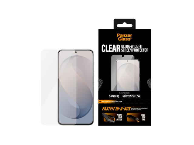 PanzerGlass UWF SP w. Fastfit in-a-box - Samsung S26FE