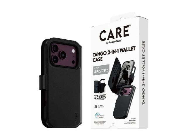 CARE by Panzer Feature Tango Case(MS) - iPhone 18 Pro - Blk