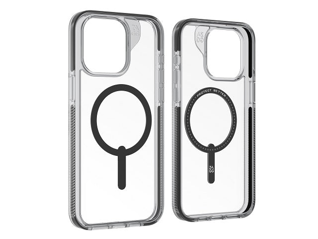 ZAGG Santa Cruz Snap - iPhone 15 Pro Max - Clear/Black