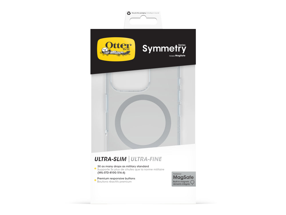 OtterBox Symmetry MagSafe - iPhone 16 Pro - Clear