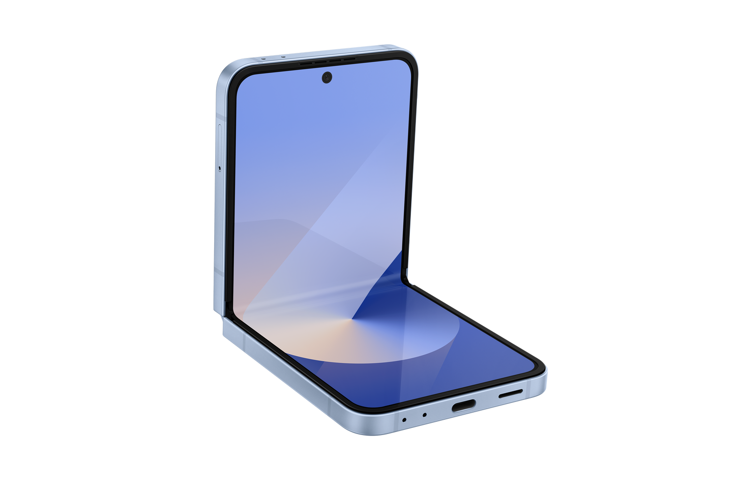 Samsung Galaxy Z Flip6 5G Foldable Smartphone - 12GB+512GB (Blue)