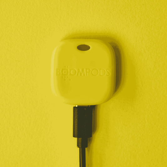 Boompods Tag Rechargeable Yellow