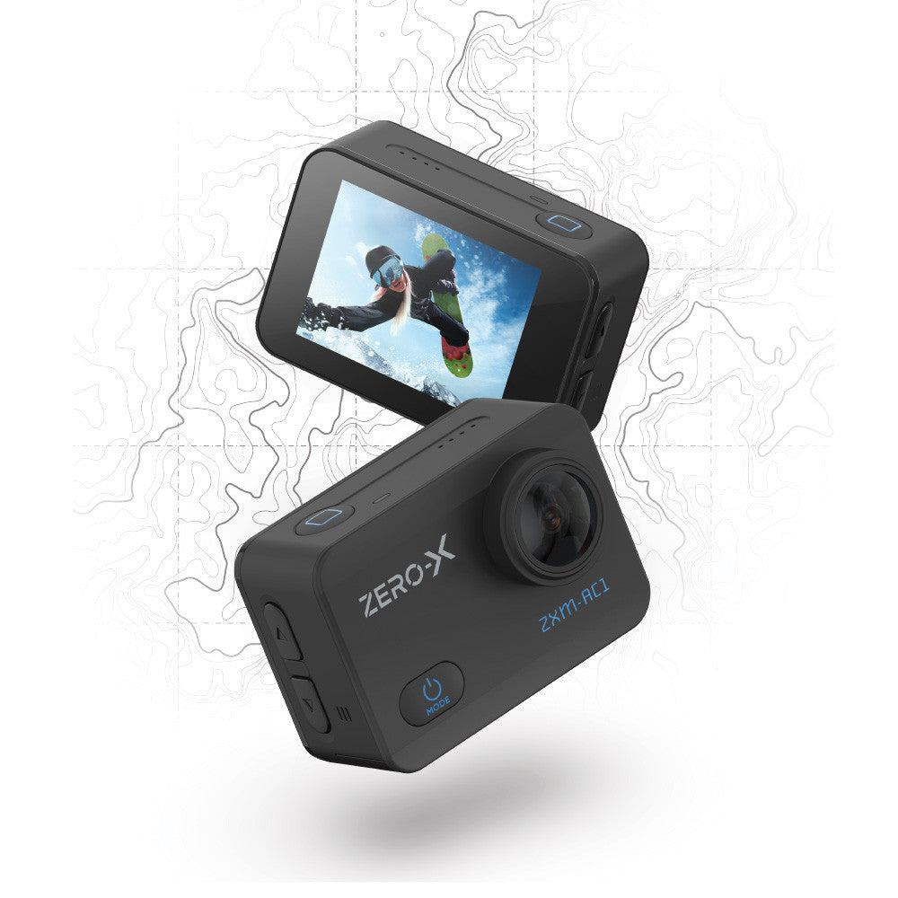 ZERO-X ZXM-AC1, 1080p Full HD Resolution Action Camera