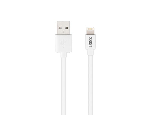 3sixT Charge & Sync Cable - Lightning - 1m - White