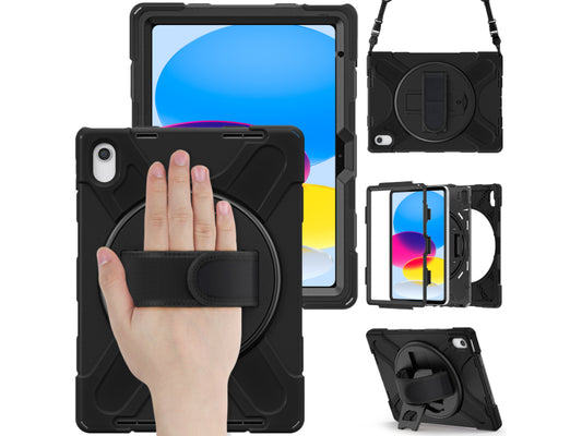 3sixT Apache w Shoulder Strap - iPad 10.9/11 Gen10/A16 (B2B)