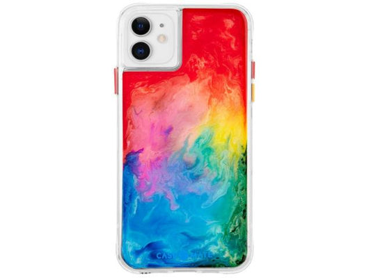 Casemate Tough Watercolour - iPhone 11 - Rainbow Splash