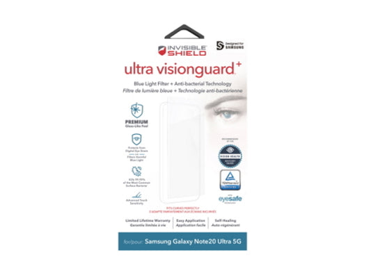 InvisibleShield Ultra VisionGuard+ for Samsung Note 20 Ultra