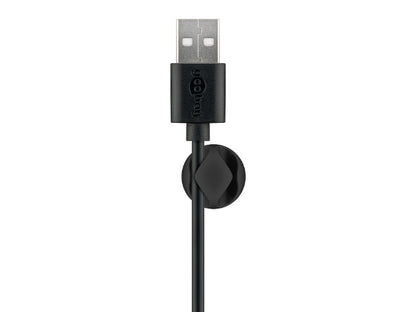 Goobay Cable Management 2 Slots MINI  black