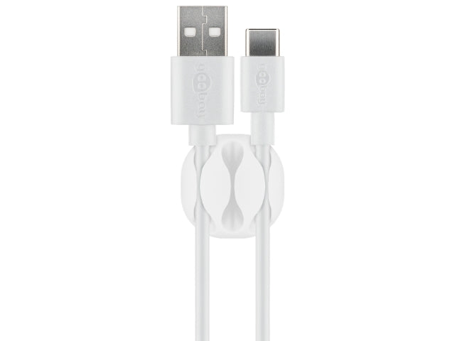 Goobay Cable Management 3 Slots  white