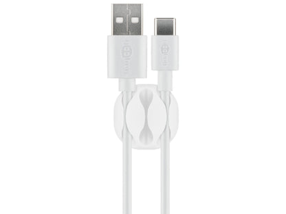 Goobay Cable Management 3 Slots  white