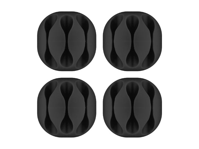 Goobay Cable Management 3 Slots  black