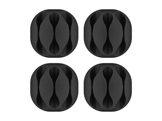 Goobay Cable Management 3 Slots  black