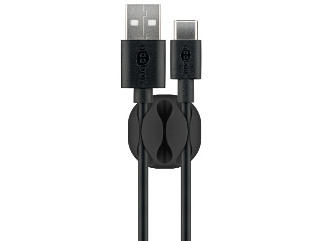 Goobay Cable Management 3 Slots  black