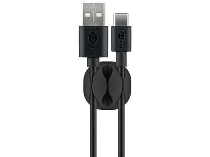 Goobay Cable Management 3 Slots  black