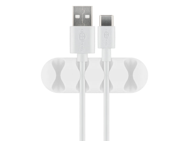 Goobay Cable Management 4 Slots  white