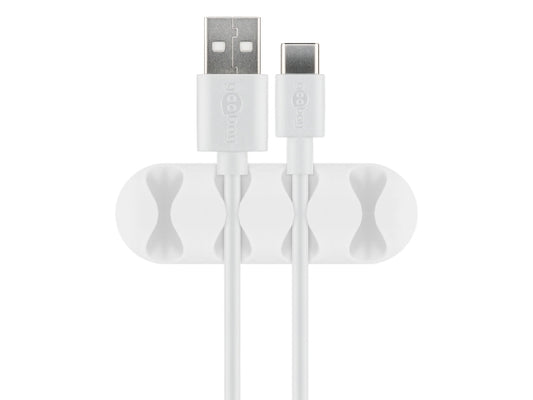 Goobay Cable Management 4 Slots  white