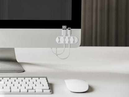 Goobay Cable Management 4 Slots  white