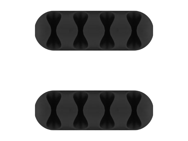 Goobay Cable Management 4 Slots  black