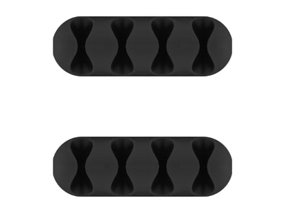 Goobay Cable Management 4 Slots  black