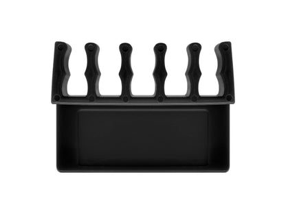 Goobay Cable Management 5 Slots Plastic  black
