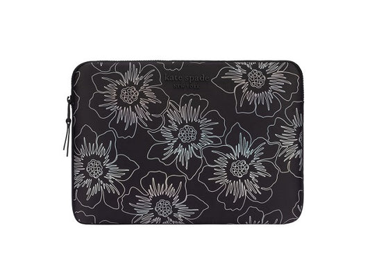 KSNY Puffer Sleeve up to 14 Laptop - Hollyhock Iridescent