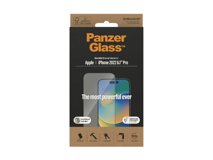 PanzerGlass UltraWide Fit AB w/ Aligner - iPhone 14 Pro
