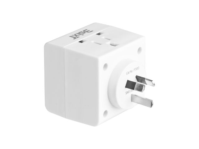 3sixT Travel Adaptor - World to Australia/New Zealand