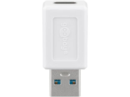 Goobay USB-C 3.0 female > USB 3.0 male (type A) - White