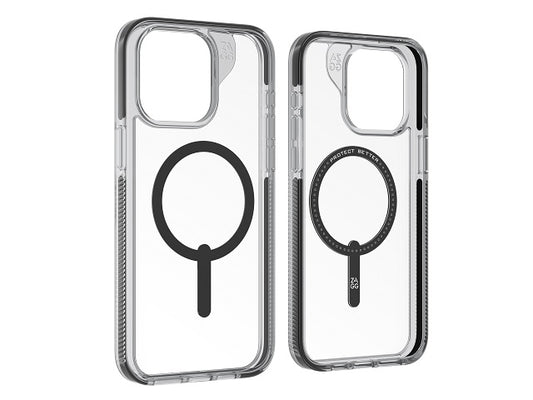 ZAGG Santa Cruz Snap - iPhone 15 Pro Max - Clear/Black