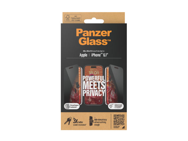PanzerGlass Privacy SP - iPhone 15