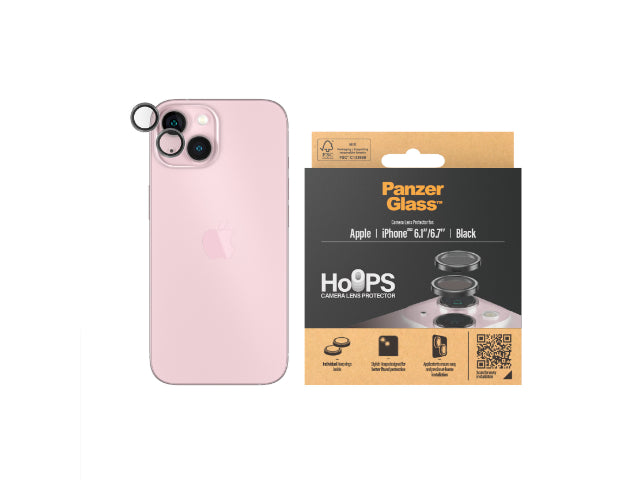 PanzerGlass Hoops Lens Protector - iPhone 15/iPhone 15 Plus