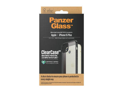 PanzerGlass Clearcase - iPhone 15 Plus - Black