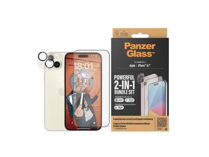 PanzerGlass 2-in-1 Protection Bundle - iPhone 15 Plus