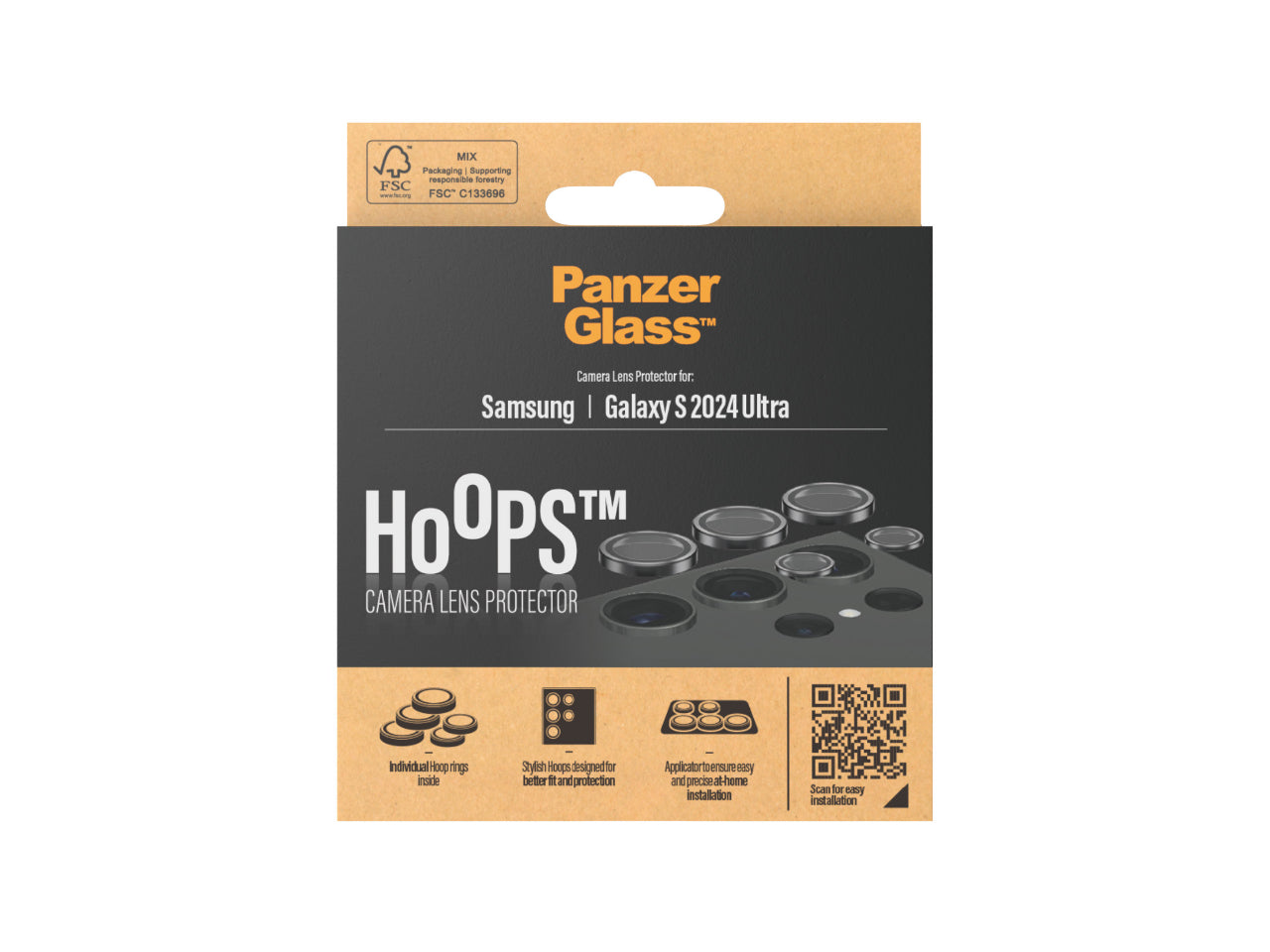 PanzerGlass Hoops Lens Protector-Samsung GS24 Ultra
