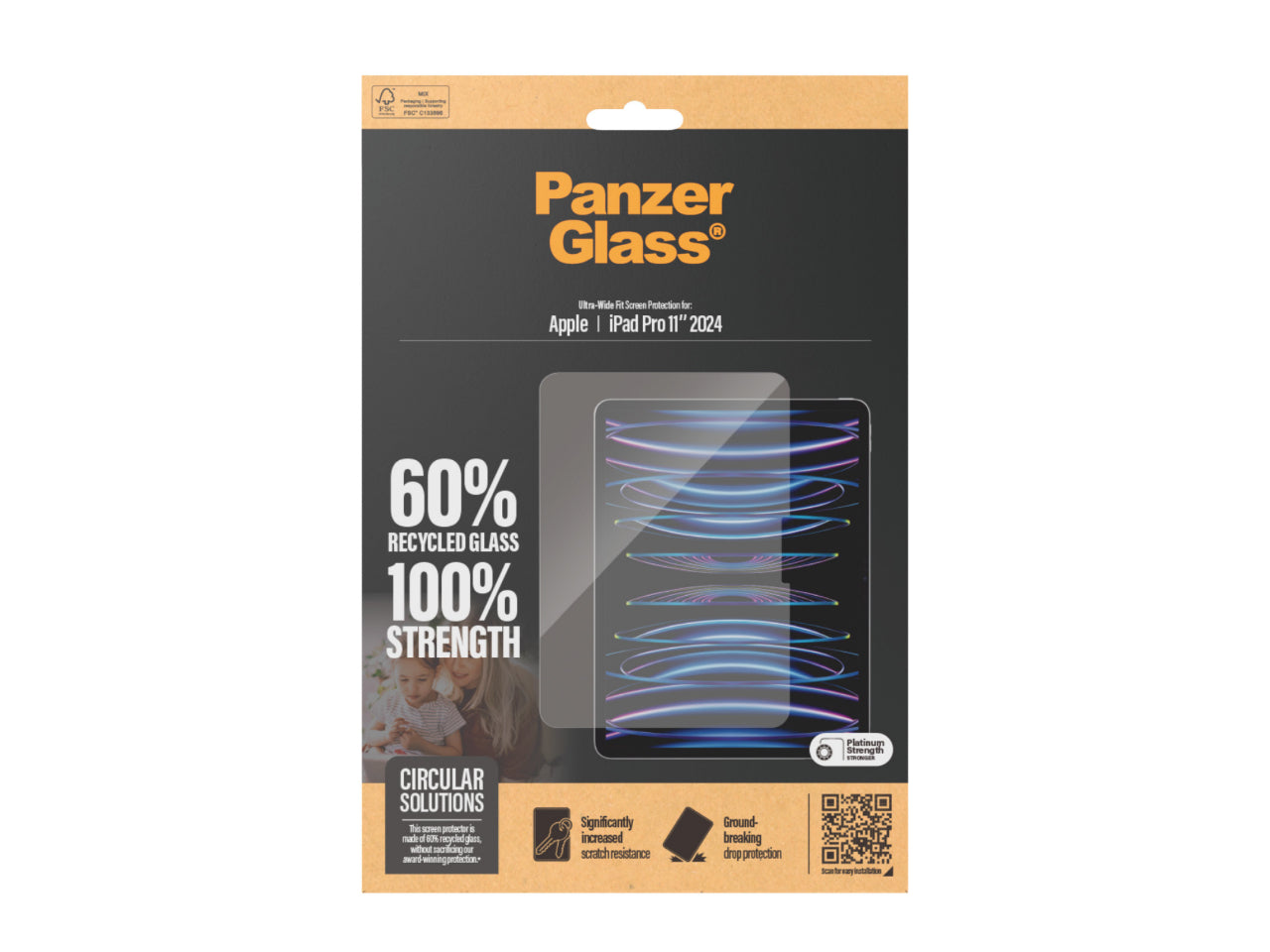 PanzerGlass UltraWide Fit SP - iPad Pro 11 Gen 5 2024