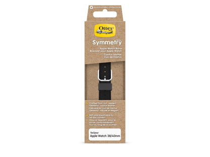 OtterBox Cactus Leather Band - Apple Watch (40-42mm) - Black
