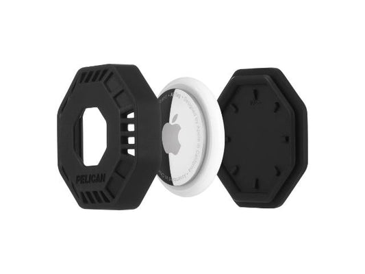 Pelican Adventurer Stick-On Case - Airtag - Black
