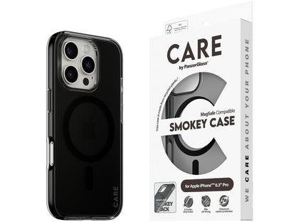 CARE by Panzer Flgship (MS) Case -iPhone 16 Pro - Smokey