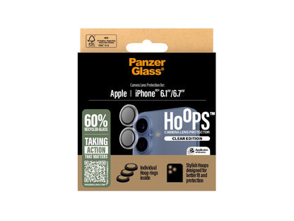 PanzerGlass Hoops LP -iPhone 16/Plus - Clear