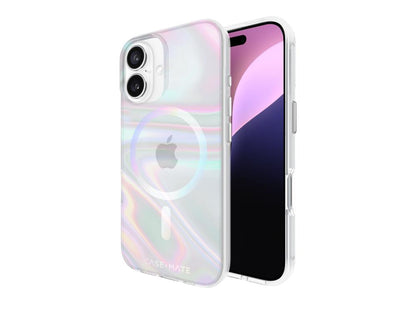 Case-Mate Soap Bubble (MS) (RC) - iPhone 16 - Iridescent