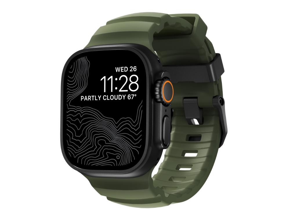 NOMAD Rocky Point Band - Apple Watch (42-49mm)  -  Forest