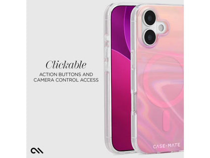 Case-Mate Peach Bubble (MS) - iPhone 17 - Iridescent