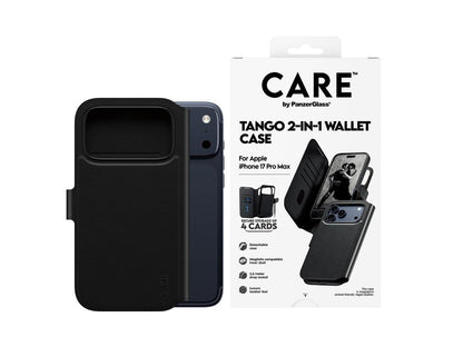 CARE by Panzer Feature Tango (MS) - iPhone 17 Pro Max -Black