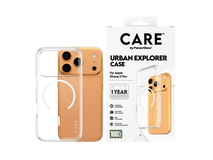 CARE by Panzer Urban Explorer (MS) - iPhone 17 Pro - Clr/Wht