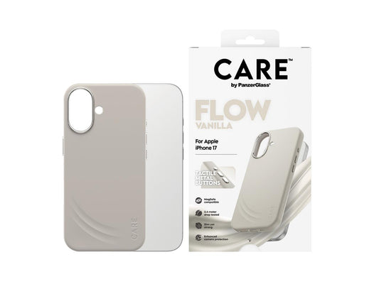 CARE by Panzer Flow Case (MS) - iPhone 17 - Vanilla