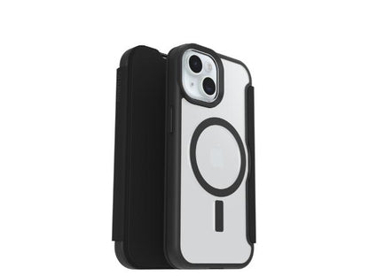 OtterBox React Folio MagSafe - iPhone 16e/15/14/13 -Clr/Blk