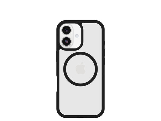 OtterBox React MagSafe - iPhone 17 - Black Crystal