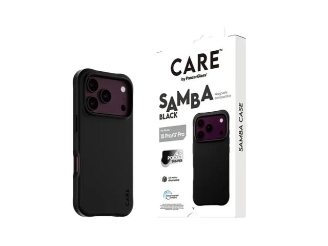 CARE by Panzer Samba Case (MS) - iPhone 18 Pro - Black